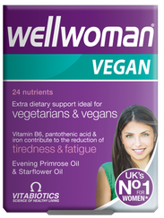 WELLWOMAN Vegan tabletes, 60 gab.