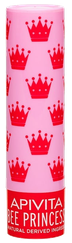 APIVITA Bee Princess, su abrikosų ekstraktu ir medumi lūpų balzamas, 4.4 g