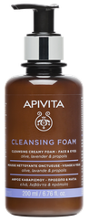 APIVITA Face & Eyes attīrošas putas, 200 ml