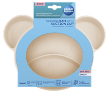 CANPOL BABIES Bear Creme šķīvis, 1 gab.