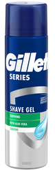 GILLETTE Series Sensitive skūšanas želeja, 200 ml