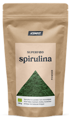 ICONFIT Organic Spirulina pulveris, 125 g