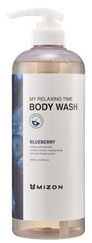 MIZON My Relaxing Time [Blueberry] dušas želeja, 800 ml