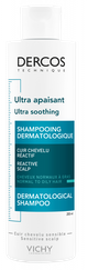 VICHY Dercos Ultra Soothing šampūns, 200 ml