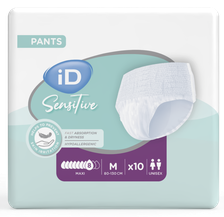 ID Sensitive Pants Maxi M (80-130 cm) biksītes, 10 gab.