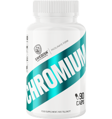 SWEDISH SUPPLEMENTS Chromium kapsulas, 90 gab.