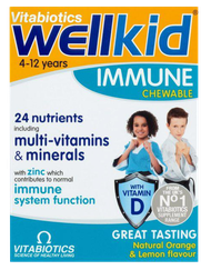 WELLKID Immune košļājamās pastilas, 30 gab.