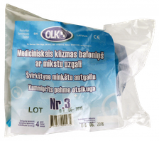 OLKO  3. izmērs medicīniskais klizmas balons, 1 gab.