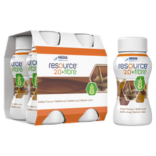 NESTLE Resource 2.0 Fibre ar kafijas garšu, 200 ml, 4 gab.