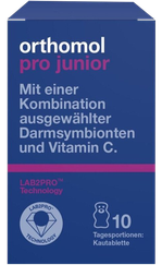 ORTHOMOL Pro Junior košļājamās tabletes, 10 gab.