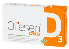 OILESEN  Forte D3 4000SV mīkstās kapsulas, 60 gab.
