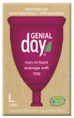 GENIAL DAY Tpe L menstruālā piltuve, 1 gab.