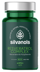 SILVANOLS Premium Resveratrol Complex kapsulas, 60 gab.