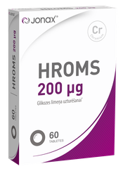 JONAX Hroms 200 μg tabletes, 60 gab.