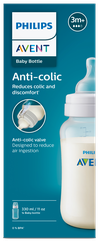 PHILIPS Avent Anti-colic 330 ml, 3m+ pudelīte, 1 gab.