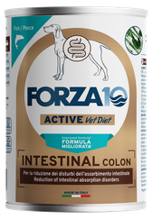 FORZA10 Active Wet Intestinal Colon Zivs, Suņiem mitrā barība, 390 g