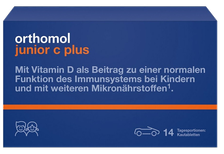 ORTHOMOL Junior C Plus košļājamās tabletes, 42 gab.