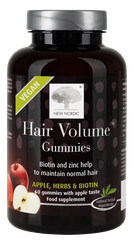 NEW NORDIC Hair Volume pastilas, 60 gab.