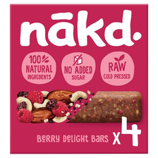 NAKD Berry Delight 35g batoniņš, 4 gab.