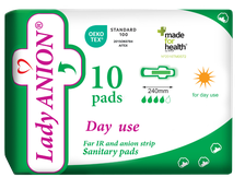 LADY ANION Day Use higiēniskās paketes, 10 gab.