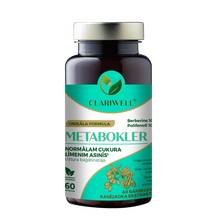 CLARIWELL Metabokler Normālam Cukura Līmenim Asinīs kapsulas, 60 gab.
