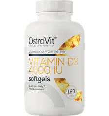 OSTROVIT Vitamin D3 4000 IU kapsulas, 120 gab.