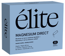ELITE Magnesium Direct paketėliai, 30 vnt.