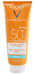VICHY Capital Soleil Fresh Protective SPF 50+ pieniņš, 300 ml