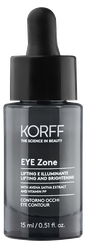KORFF Eye Zone paakių odą glotninanti ir skaistinanti paakių kremas, 15 ml