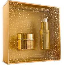 CHRISTIAN BRETON Coffret Blue Top Ultimate Regenerating Day cream+Ultimate Lifting serum dāvanu komplekts, 1 gab.