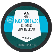 THE BODY SHOP Maca Root & Aloe Vīriešu skūšanās krēms, 200 ml