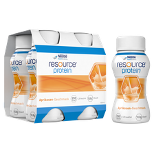 NESTLE Resource Protein ar aprikožu garšu, 200 ml, 4 gab.