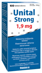 VITABALANS Unital Strong 1.9 mg sūkājamās tabletes, 60 gab.