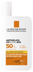 LA ROCHE-POSAY Anthelios UVmune 400 Invisible Fluid SPF50 + saules aizsarglīdzeklis, 50 ml