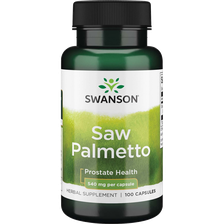 SWANSON Saw Palmetto 540 Mg, prostatos funkcijai palaikyti,  kapsulės, 100 vnt.