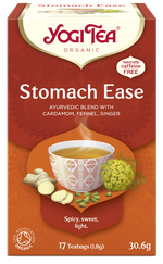 YOGI TEA Stomach Ease Bio tēja maisiņos, 17 gab.