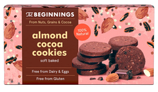 THE BEGINNINGS Mandeļu kakao cepumi, 80 g