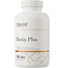OSTROVIT Biotin Plus tabletes, 100 gab.