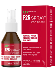 LYL F26 SPRAY iron boost (30 devas) sprejs, 60 ml