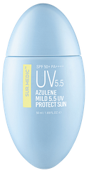 SUR.MEDIC Azulene Mild 5.5 UV Protect Sun SPF 50+ saules aizsargkrēms, 50 ml