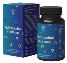 SAPIENS Multivitaminai Vaikinams, 13-17 Metų kapsulės, 30 vnt.