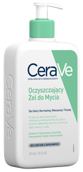 CERAVE For Face And Body With Ceramides attīroša želeja, 473 ml
