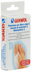 GEHWOL P-Gel Ballenpolster G aizsargpolsteris kājas lielajam pirkstam, 1 gab.