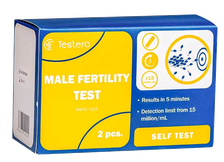 TESTERA Vīriešu Auglības tests, 2 gab.