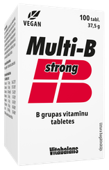 VITABALANS Multi-B Strong tabletes, 100 gab.