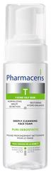 PHARMACERIS T Puri-Sebostatic attīrošas putas, 150 ml
