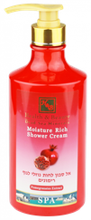 HEALTH&BEAUTY Dead Sea Minerals Pomegranates Extract dušas krēms, 780 ml