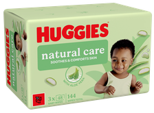HUGGIES Aloe (48gab), Plastic Free mitrās salvetes, 3 gab.