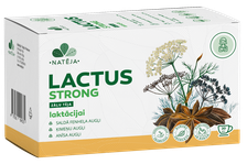 NATĒJA Lactus Strong tēja maisiņos, 20 gab.