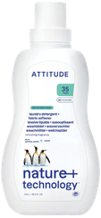 ATTITUDE 2 in 1, ekoloģisks veļas mazgāšanas līdzeklis un mīkstinātājs, 1040 ml